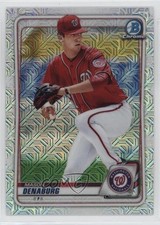 2020 Bowman Chrome Prospects Mega Box Mojo Refractor Mason Denaburg 14op