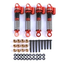 Alum Front Rear Shocks Dampers for RC Hobby Plus CR18P Rock Van Trail Hunter