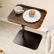 Sofa Tray Table - Folding Swivel Laptop Desk for Couch, Bed, Recliner, Portab...
