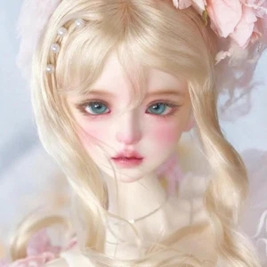 Resin Naked Body 1/4 BJD Doll Delicate Pretty Girl Face Makeup Eyes Collect Gift