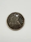 1839-O Seated Liberty Half Dime H10C F Fine US 90% Silver Coin New Orleans