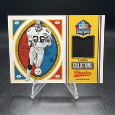 2017 Panini Absolute Rod Woodson Patch /25 Gold Canton Collections