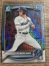 2025 Bowman Chrome Prospects PJ Morlando #BCP-91 Mojave Refractor