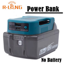 Makita 18V Battery Power Bank Adapter BL1840 BL1850 BL1860 USB Type-C Fast PD