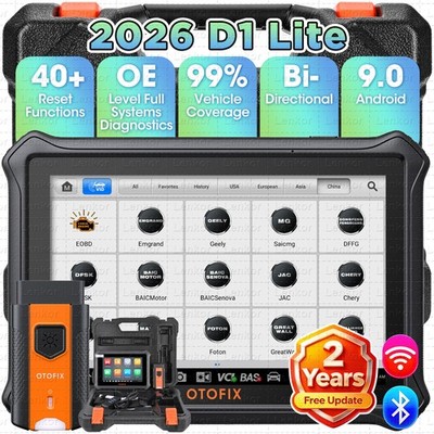 2026 OTOFIX D1 Lite Bidirectional Full System OBD2 Car Diagnostic Scanner Tool