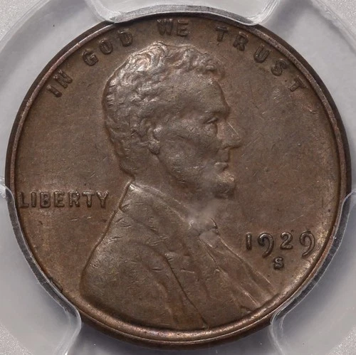 1929-S Lincoln Cent PCGS AU-55 - Fill Those Everyman Holes!