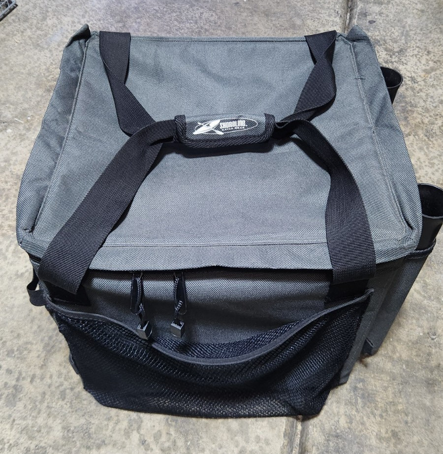 Gear Kayak/paddleboard Fishing Crate Bag With 2 Rod Holders