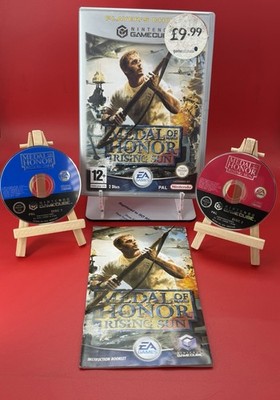 Medal of Honor: Rising Sun Nintendo (GameCube PAL) Spielerwahl. Komplett.