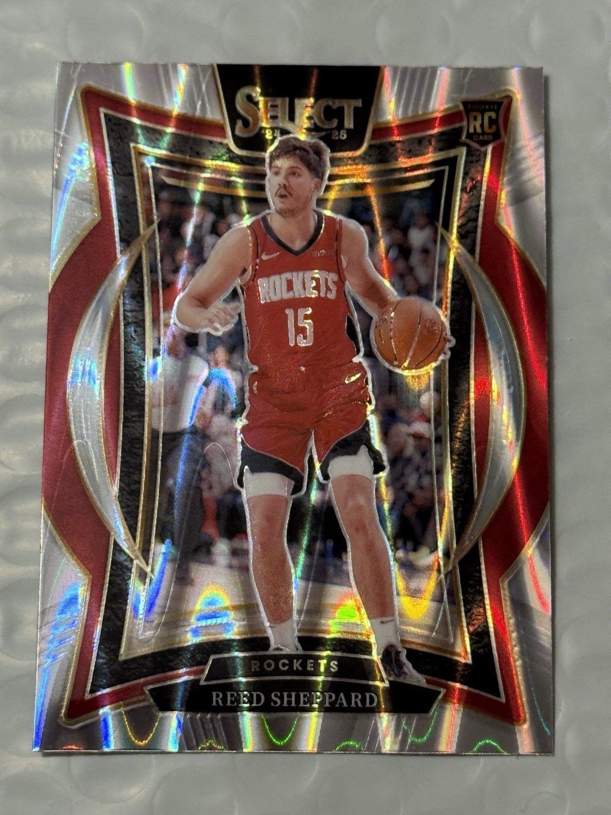 2024-25 Panini Select - Concourse Reed Sheppard #68 Tectonic Prizm (RC)