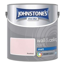 Johnstones Wall & Ceiling Matt Emulsion Paint 2.5l Rosebud - 8.64 per litre