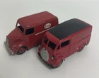 Vintage Dinky 260 Royal Mail Van & 450 Trojan Esso Van Unboxed Bundle Of Two