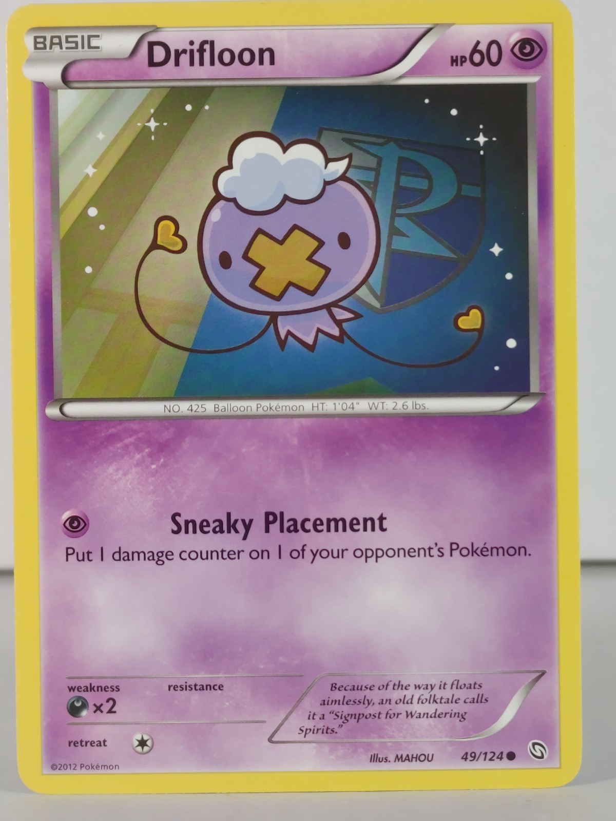 Drifloon - Dragons Exalted - 49/124 - NM - Pokemon - B