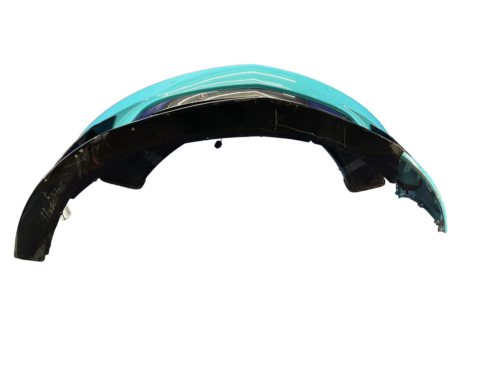 2025-2026 MCLAREN GTS OEM FRONT BUMPER ASSEMBLY TOKYO CYAN *TEAR*