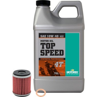 Motorex 311243 Top Speed Oil Change Kit 10W40 0.75L Yamaha YZ250FX
