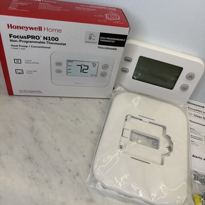 Honeywell Home TH1110U4000 FocusPRO N100 1H/1C Non-Programmable Thermostat