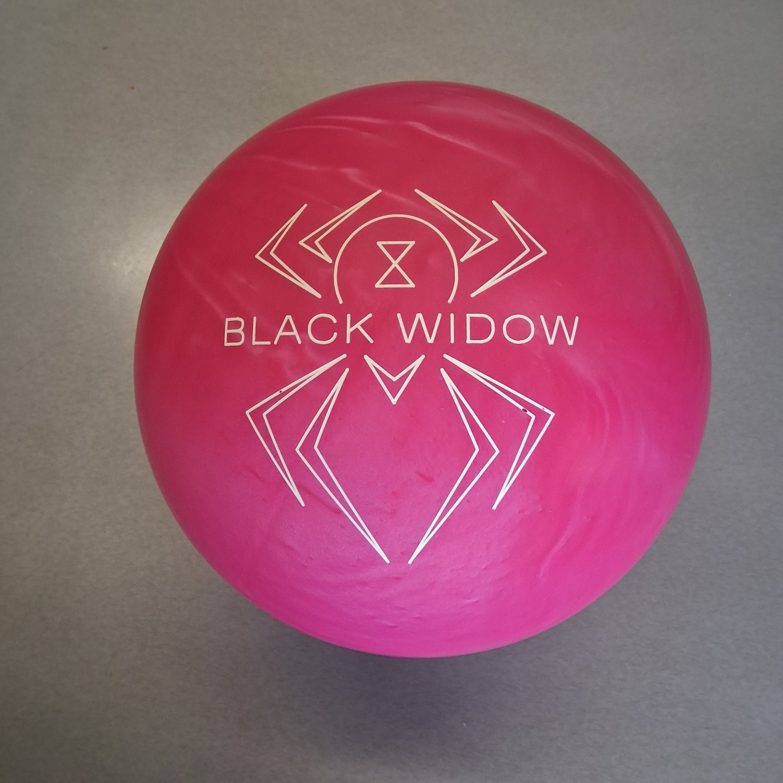 Hammer Black Widow Pink Pearl Urethane  bowling ball 15 LB NEW IN BOX   #042