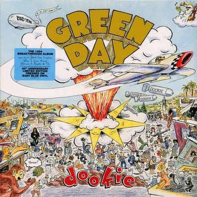 Green Day - Dookie Blue Vinyl Edition (1994 - US - Reissue) - Bild 1 von 2