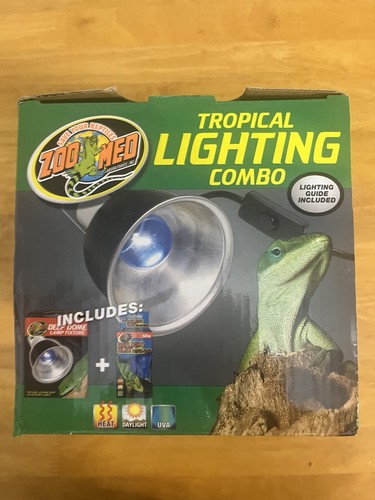 Zoo Med Reptile Mini Deep Dome Tropical Terrarium Lighting & Light Bulb Combo - Picture 5 of 6