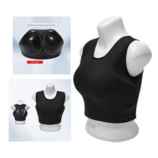 Women Karate Chest Protector Practical Training and Sport Breast Rib Protection