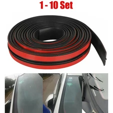 Rubber Seal Trim Prevent Water Leakage Windshield Roof Sunroof Top 10FT 1-10Set