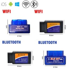 WIFI / Bluetooth OBD2 OBDII Car Diagnostic Sc...