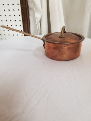 Vintage Fantuzzi Copper Pot And Lid Made In Chili