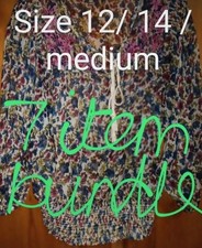 Bundle 7 Items Ladies Clothes Size 12 14 Medium