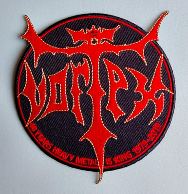 Vortex - 40 Years Heavy Metal is King 1979-2019 - rund - 1 Stk. - Aufnäher - neu