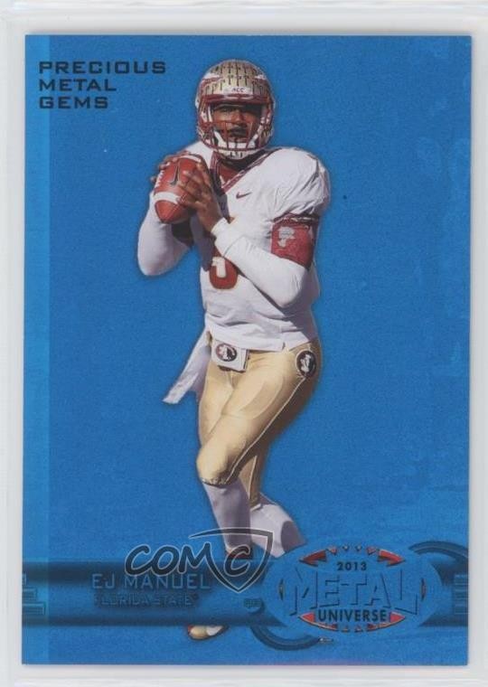 2013 Fleer Retro Blue PMG /50 EJ Manuel #M-106 Rookie RC 16vq