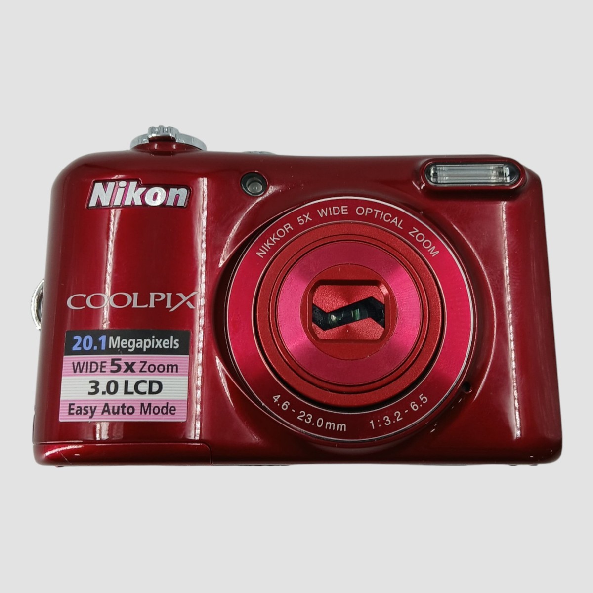 Nikon coolpix L28 （良品） Nikon COOLPIX L28 20.1 MP Digital Camera with 5x Zoom Lens and 3