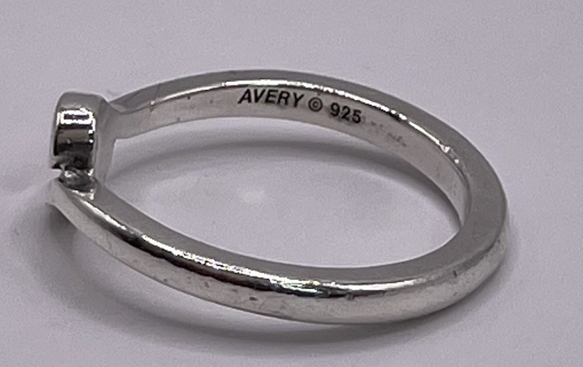 James Avery Script Initial C Letter Ring Size 6.5… - image 2