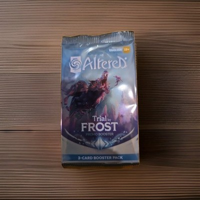 Altered Booster Trial By FROST PROMO BOOSTER 3CARD BOOSTER ENGLISCH NEU OVP
