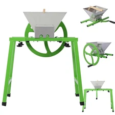 1.85 gal Manual Juicer Grinder Portable Fruit Crusher Fruit Scratter Pulper
