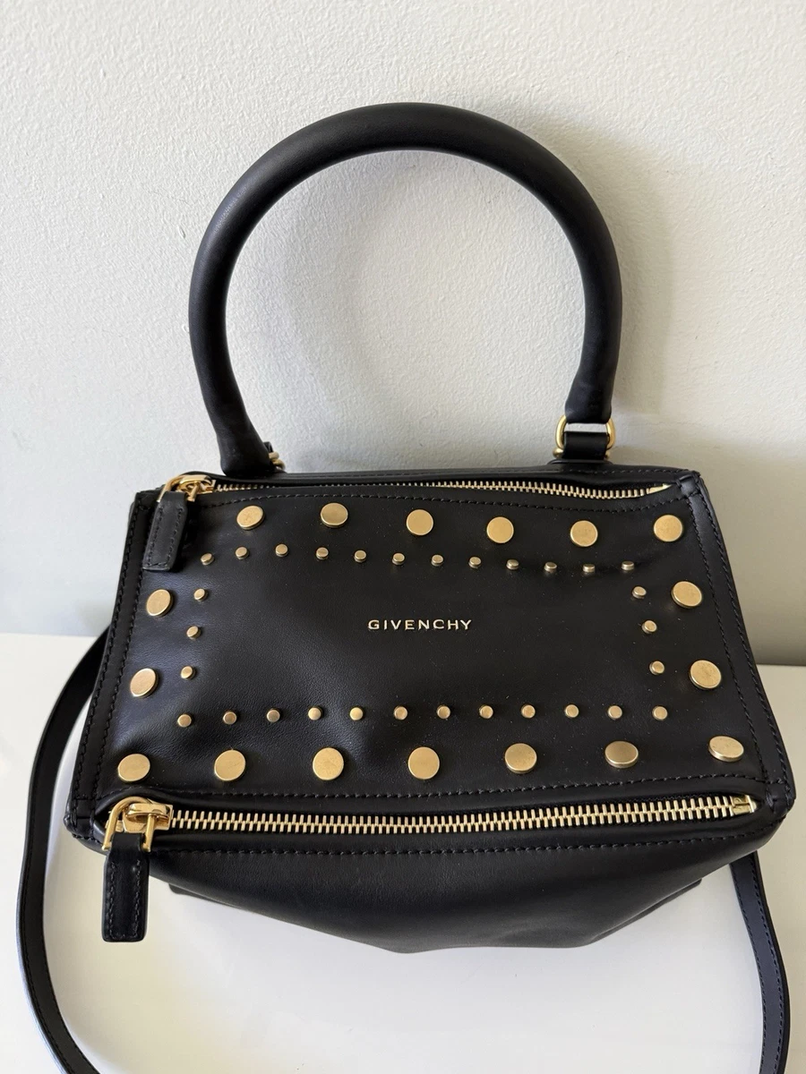 美品GIVENCHY　パンドラ スタッズ　ミニ レザー ショルダーバッグ 黒 Givenchy Pandora Small Bags & Handbags for Women for sale | eBay