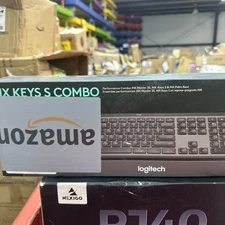 Logitech MX Keys S Combo - Performance Wireless Keyboard and Mouse READ