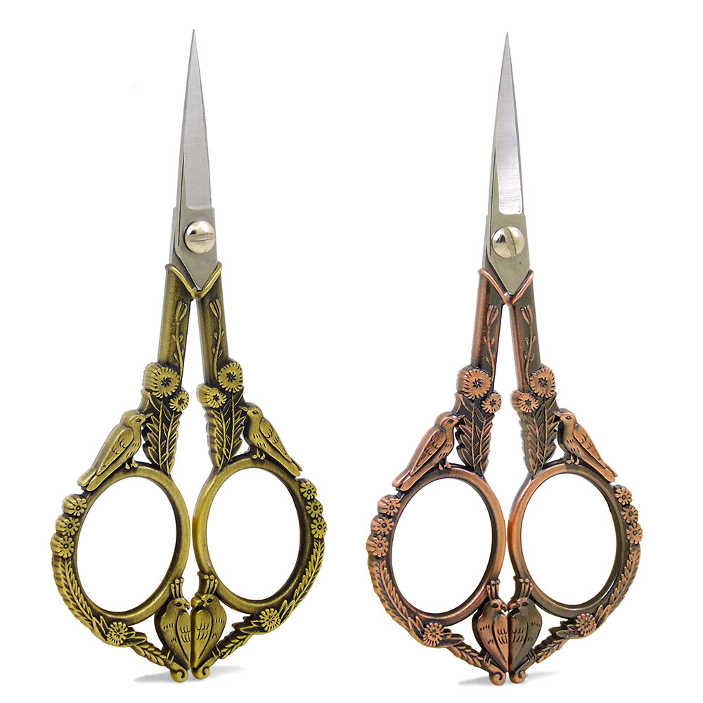 Vintage Antique Bird Shear Scissors for Embroidery Tailor Sewing DIY Craft Cutting-image