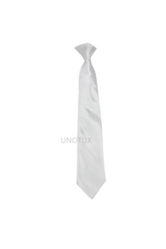 Satin Clip On Tie for Baby Toddler Kid Teen Boy Formal Tuxedo Suit 23 Color Pick - Picture 26 of 47