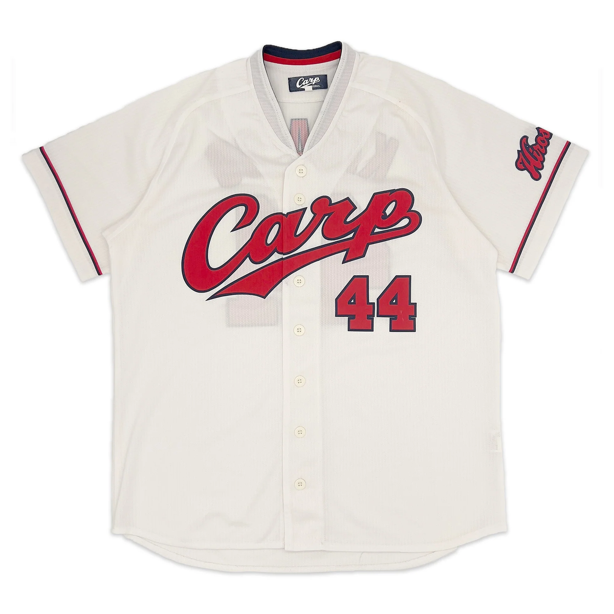 Japan Hiroshima Carp Kida.Go Custom Baseball Team Home Jersey #44