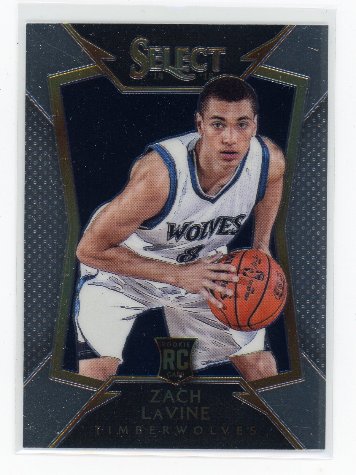 2014-15 Panini Select Zach Lavine RC #84 Timberwolves Chicago Bulls Rookie