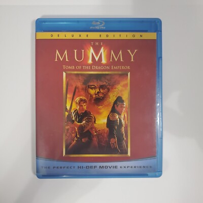 The Mummy Tomb of the Dragon Emperor Blu-ray+DVD Deluxe Edition Brendan Fraser