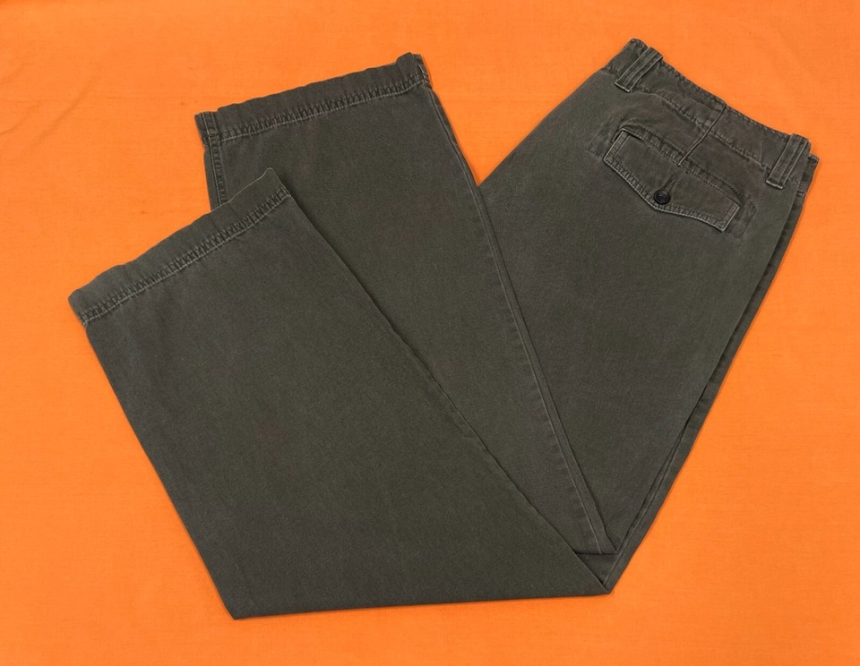 J. Crew Green Pants Size 36x28 (Tag 36x30) eBay