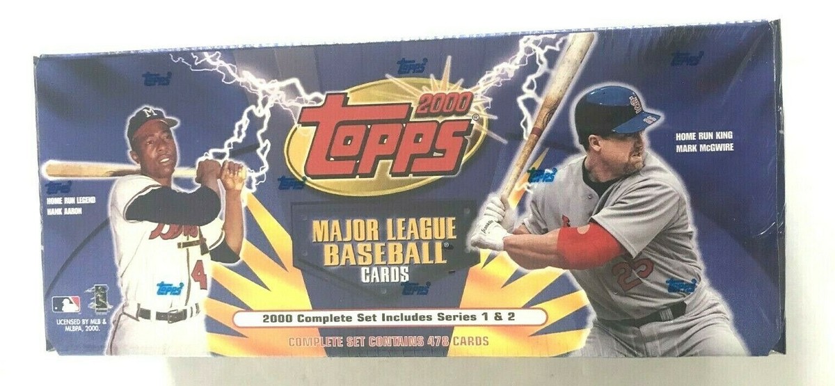 2000 TOPPS BASEBALL COMPLETE SET *FACTORY SEALED* | eBay