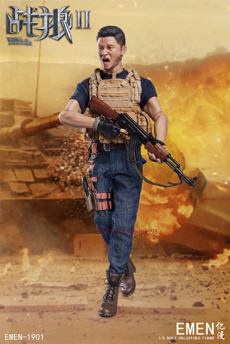 1/6 EMEN ウルフ・オブ・ウォー　ウー・ジン フィギュア EMEN 1/6 scale Wolf Warrior GC EMEN-1901 Action Figure Wu