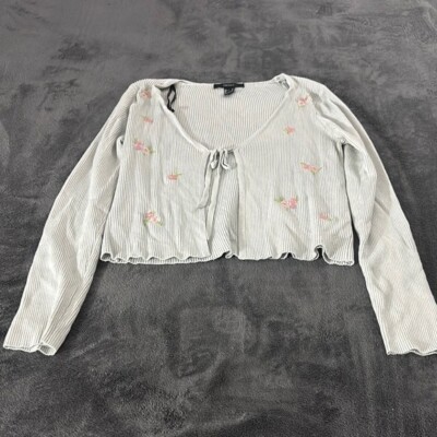 Women's Creamy and Pink Floral Top