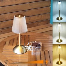 Cordless Table Lamp, 4000mAh Rechargeable Battery Operated Lamp, 3 Color Mode...