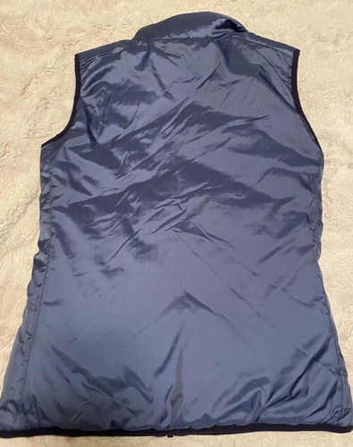 Girls NIKE NWT reversible puffer Vest jacket Medium gray/pink - Picture 5 of 9