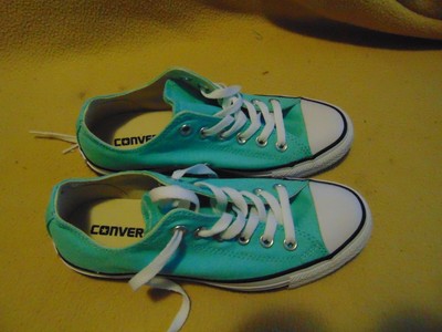 light teal converse