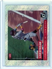 2021 Donruss Fernando Tatis Jr Livestream Rapture Parallel - San Diego Padres