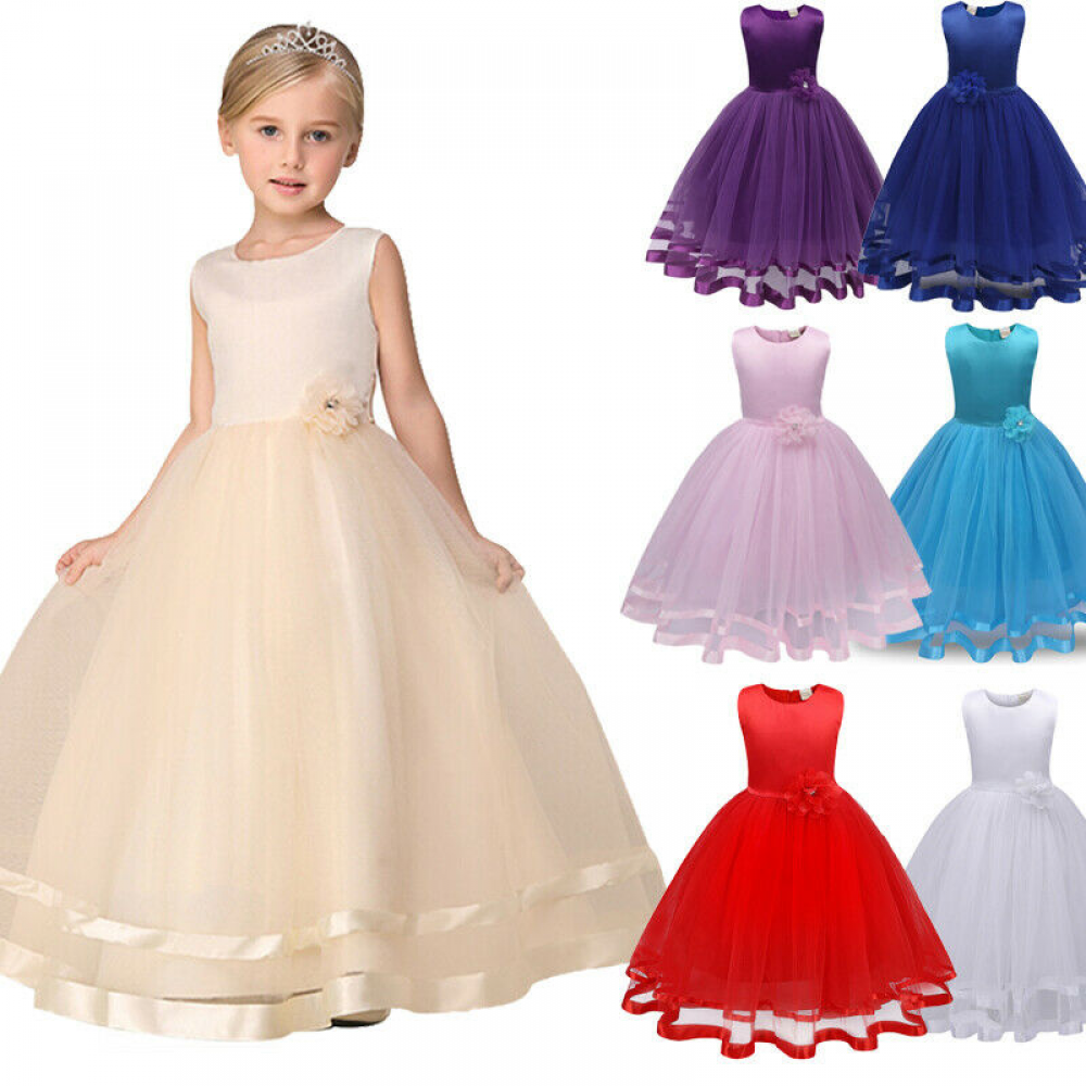 strapless open back dress Princess Dress Up Set for 3-6 Girls main image 1