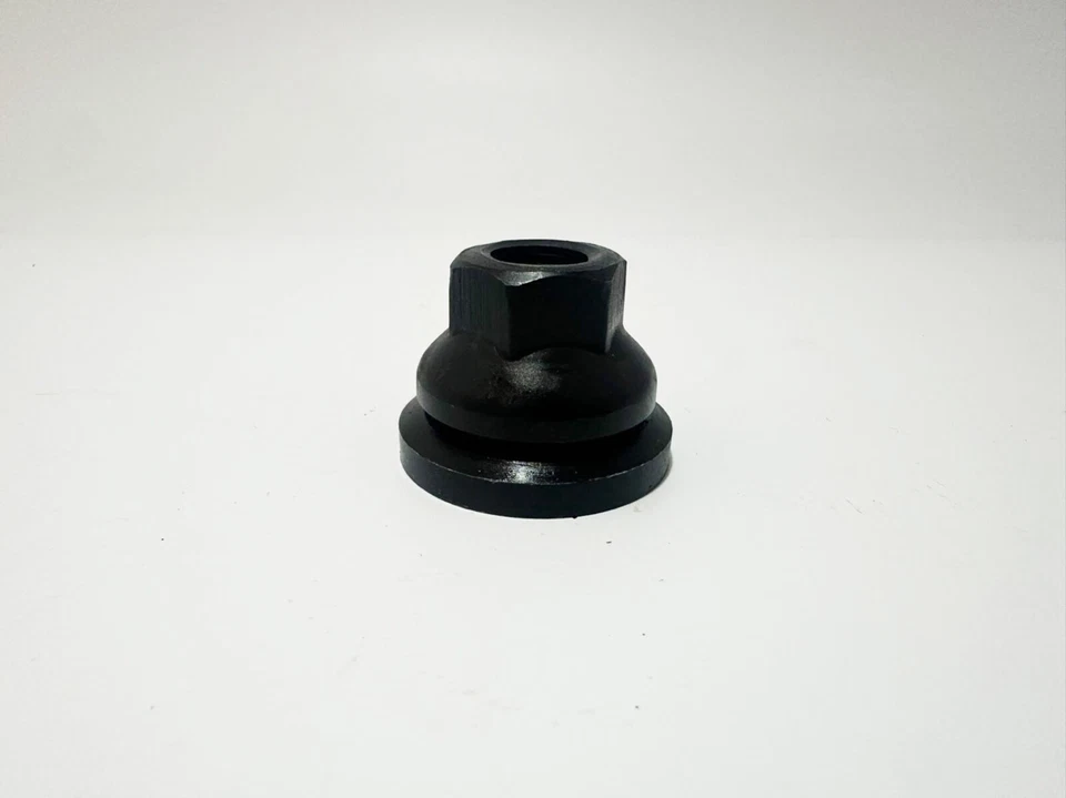 32Pc Dually Wheel Black Oxide Lug Nuts Flat Seat For Ford E350 E450 F Super Duty - Image 4 of 4